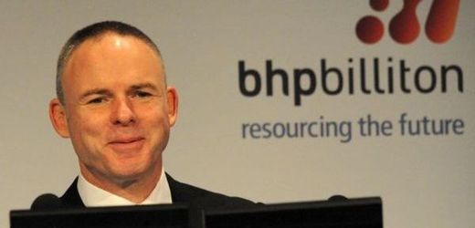 Nadšení u protinožců, BHP Billiton zdvojnásobila zisk. Na snímku šéf těžařské skupiny Marius Kloppers.