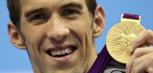 Nejúspěšnější olympionik všech dob Michael Phelps.