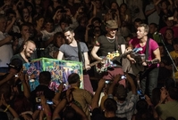 Skupina Coldplay vystoupí v Praze.