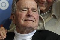 Bývalý americký republikánský prezident George Bush starší.