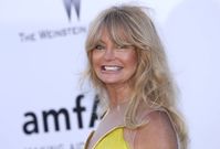 Oscarová herečka Goldie Hawnová. 