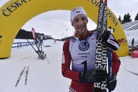 Běžec na lyžích Martin Jakš na Tour de Ski.