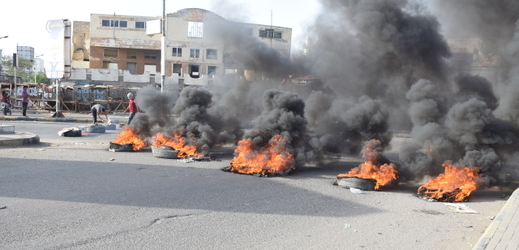 Demonstrace v Jemenu.