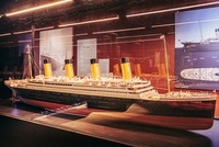 Snímek z výstavy Titanic.