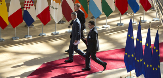 Český premiér Andrej Babiš na summitu v Bruselu.