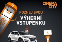 Cinema City podporuje návštěvnost kin soutěží o auto.