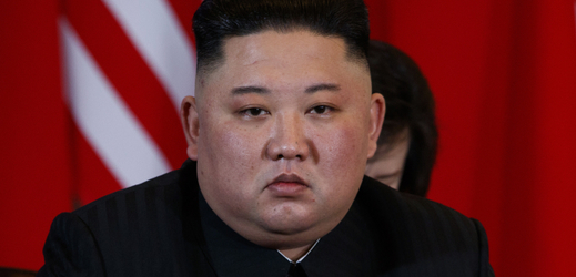 Vůdce Kim Čong-un. 