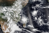 Madagaskar zasáhl cyklon Belna.