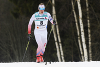 Běžec na lyžích Petr Knop.