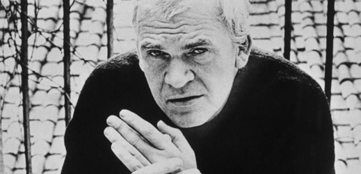 Spisovatel Milan Kundera. 