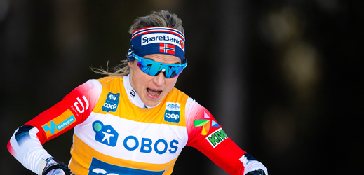 Norská běžkyně na lyžích Therese Johaugová.