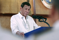 Filipínský prezident Rodrigo Duterte.