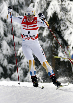 Švédská běžkyně Charlotte Kallaová.