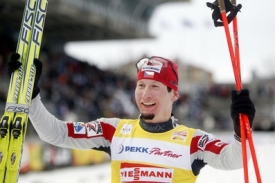 Lukáš Bauer, první český vítěz Světového poháru v běhu na lyžích.