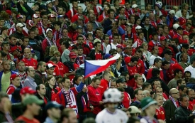 Fanoušci českého týmu byli hodně slyšet.
