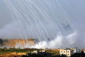 Bombardování Gazy začalo 27. prosince a stále pokračuje.