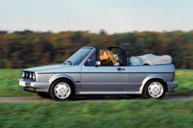 První generace Golfu kabriolet se vyráběla třináct let.