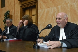 Vedení Ústavního soudu.