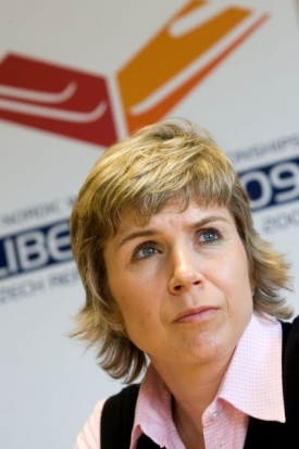 Prezidentka organizačního výboru kateřina Neumannová.