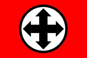 Emblém maďarských neonacistů, skinheadů na jejich webu.