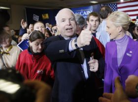Republikán McCain zůstává optimistou.