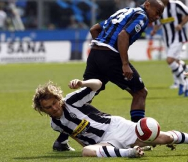 Pavel Nedvěd v dresu Juventusu.