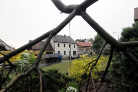 Prudký vítr s deštěm srážel větve stromů na Plzeňsku.