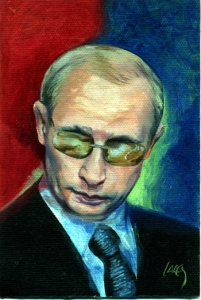 Putin byl zatím spíš předmětem umění než jeho tvůrcem.