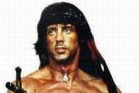 Rambo, filmový hrdina, z propagačních materiálů.