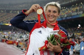 Špotáková s vytouženou zlatou olympijskou medailí.