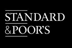 Logo mezinárodní ratingové agentury Standard & Poor's.