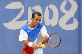 Český tenista Radek Štěpánek vypadl v prvním kole v Pekingu.