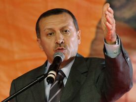 Premiér Erdogan