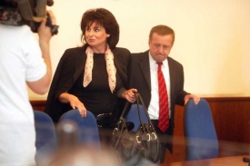 Renata Vesecká u soudu.