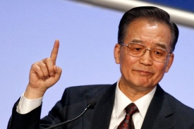 Čínský premiér Wen Jiabao.