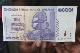 Hyperinflace v Zimbawe se nezastavuje.