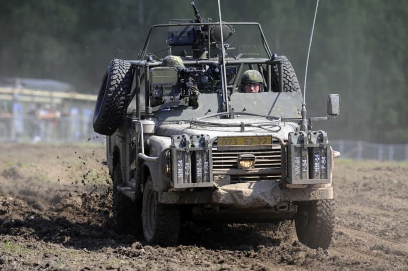 Vojenský Land Rover 130 Kajman (ilustrační foto).