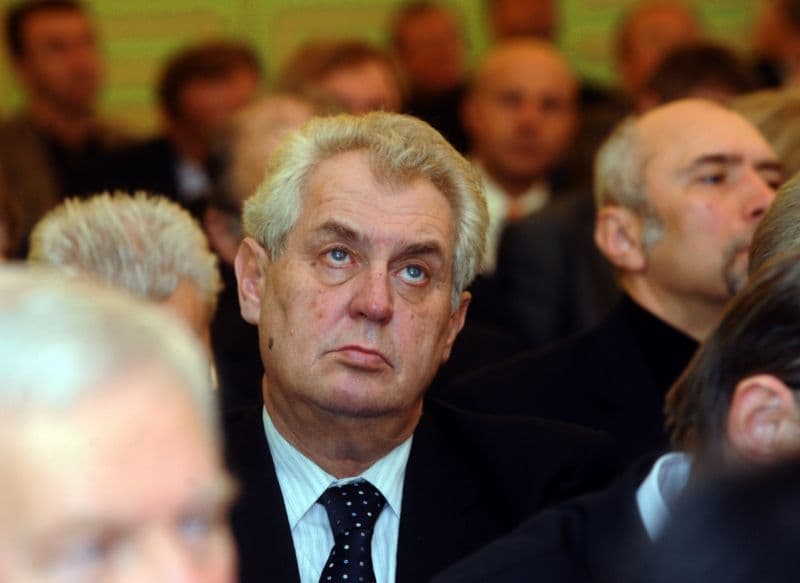 Miloš Zeman.