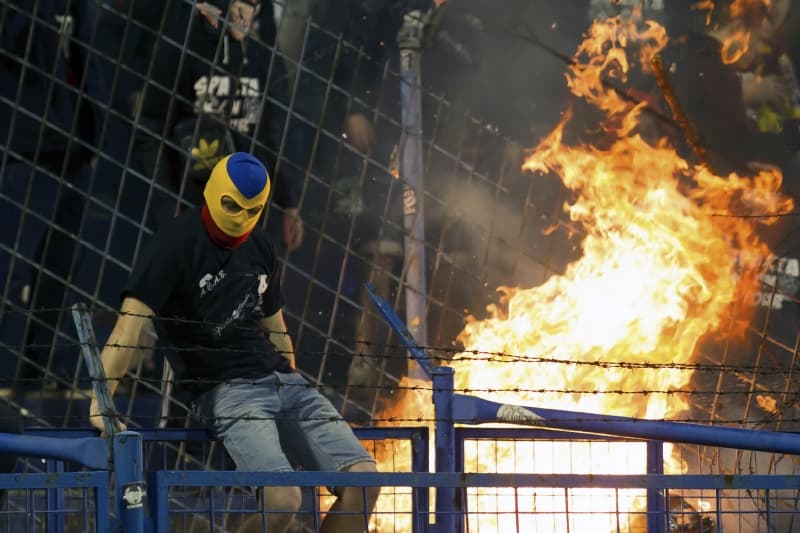 Při sobotním utkání v Ostravě bylo na tribunách pořádně divoko.