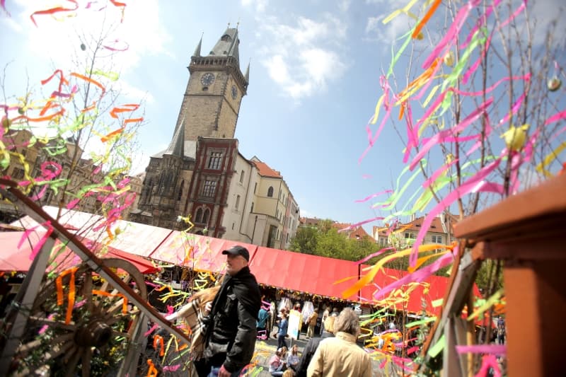 Centrum Prahy opět ožije velikonočními trhy.