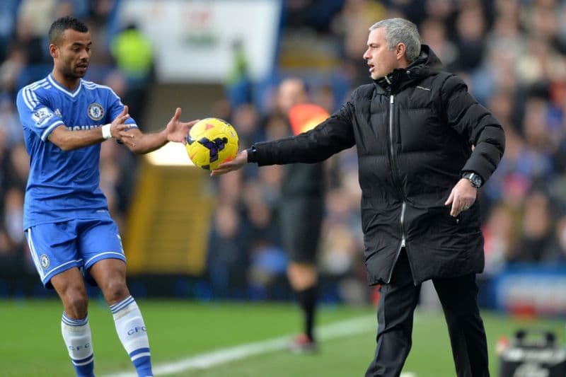 Trenér José Mourinho. 