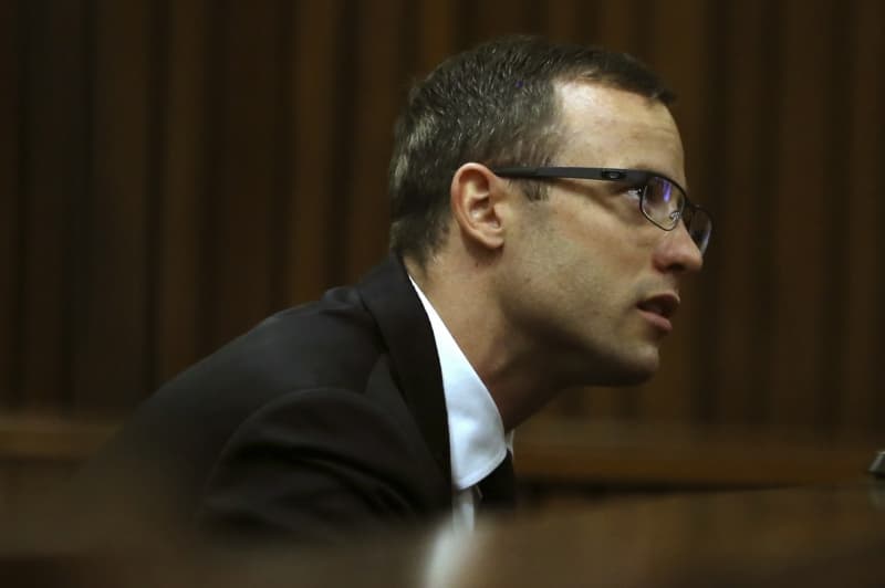 Oscar Pistorius u soudu.