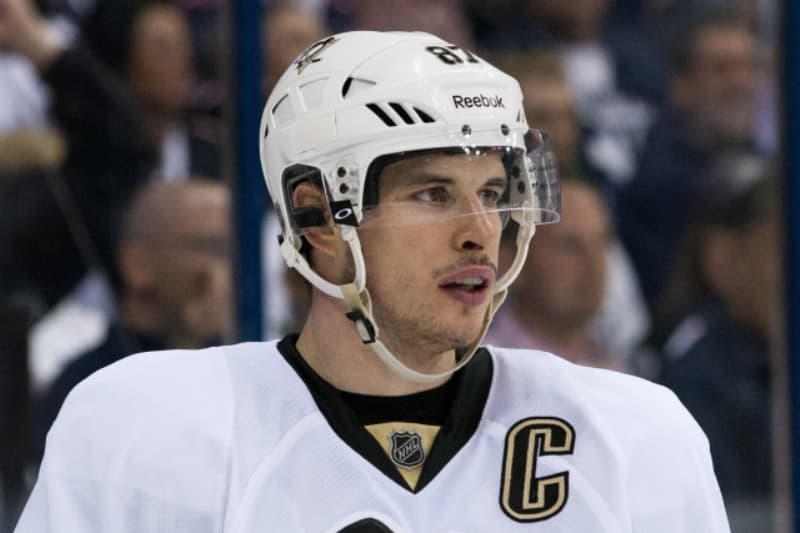 Útočník Pittsburghu Sidney Crosby.