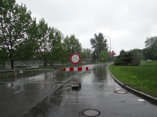 Havlíčkovo nábřeží nedaleko centra Ostravy.