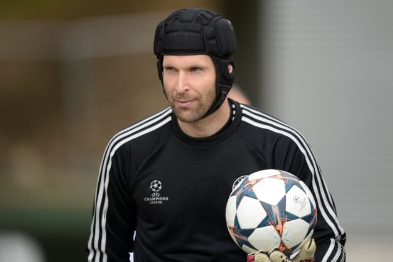 Brankář reprezentace a londýnské Chelsea Petr Čech.