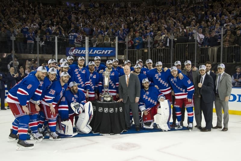 New York Rangers, nejlepší tým východní konference NHL.