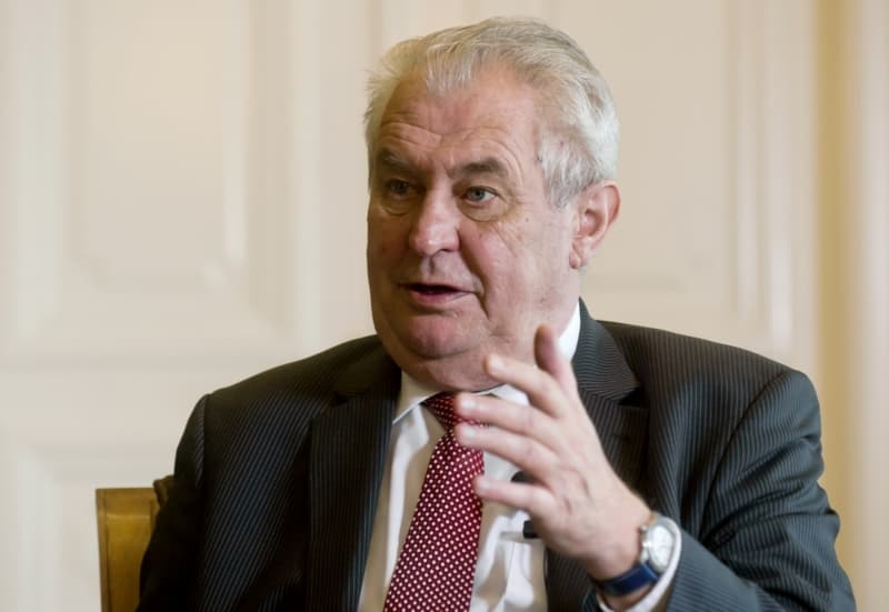 Miloš Zeman.