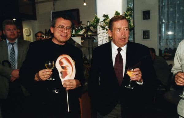 Václav Havel je můj našeptávač, hlásil kdysi hrdě Jan Kasl (vlevo).