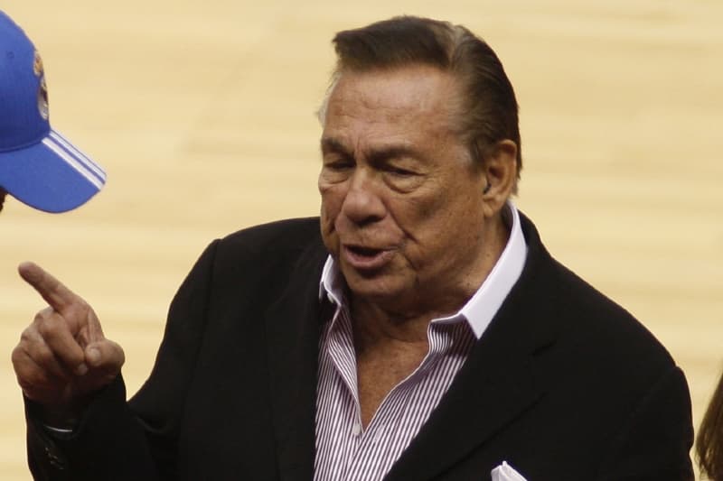 Zhrzený majitel Donald Sterling.