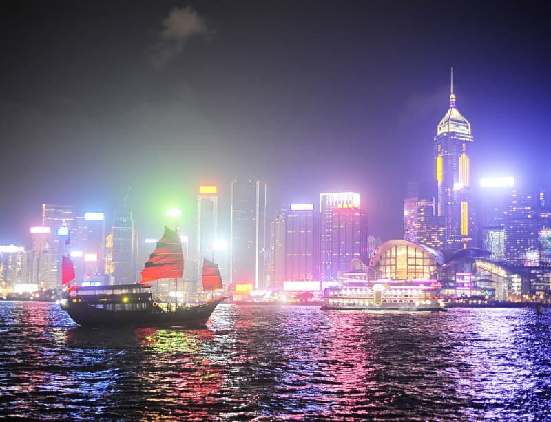 Bank of China Tower, Hong Kong, Čína. (Foto: Shutterstock.com)